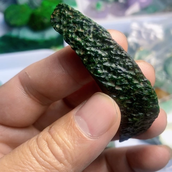 翡翠散珠天然翡翠A货挂件