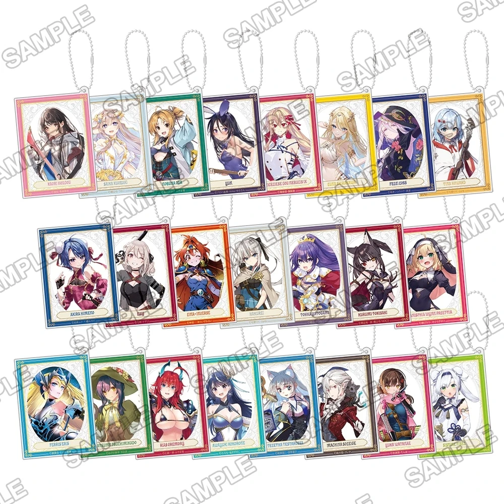 【文库 默认初伤】富士见文库大感谢祭2023亚克力挂件（代拆）