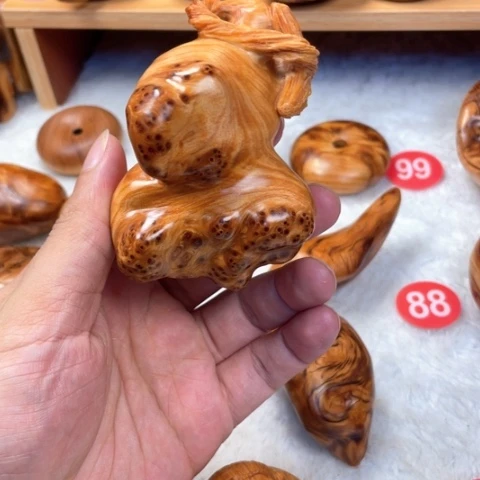 【闪购商品】柏木（崖柏）磊**鹦太行榴花手工葫芦