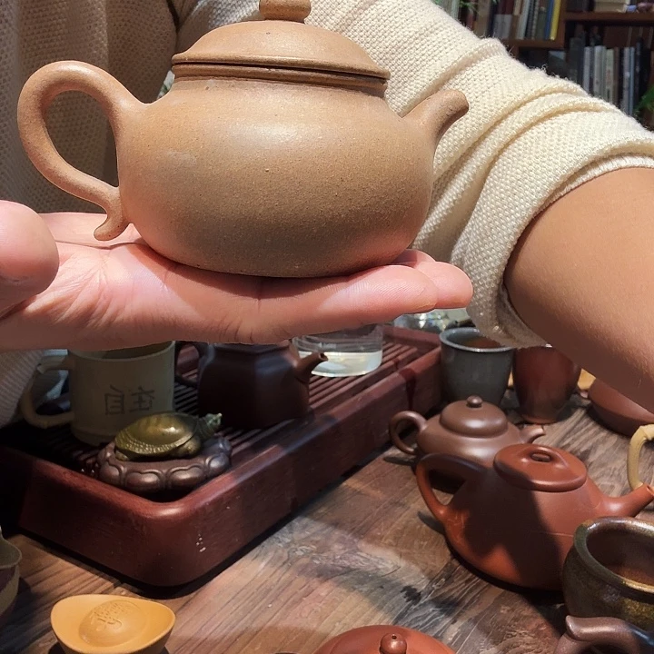 紫砂茶壶段泥紫砂壶