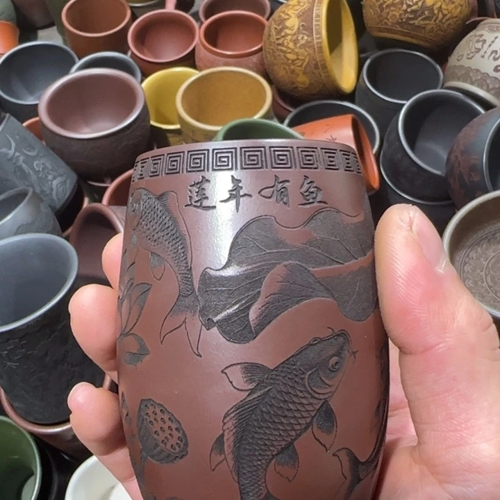 茶杯紫砂全手工制作工艺