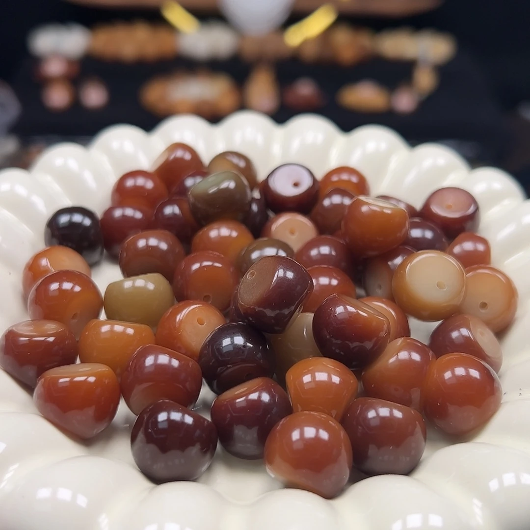 菩提根/象牙果手串卡15非料虎破色山竹23颗