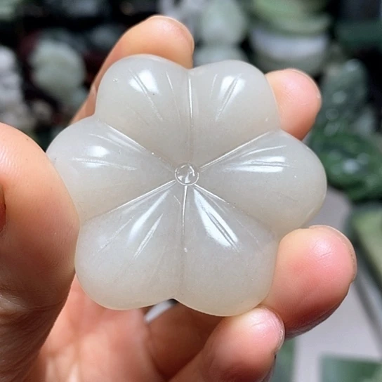 未镶嵌石英质玉珠宝半成品