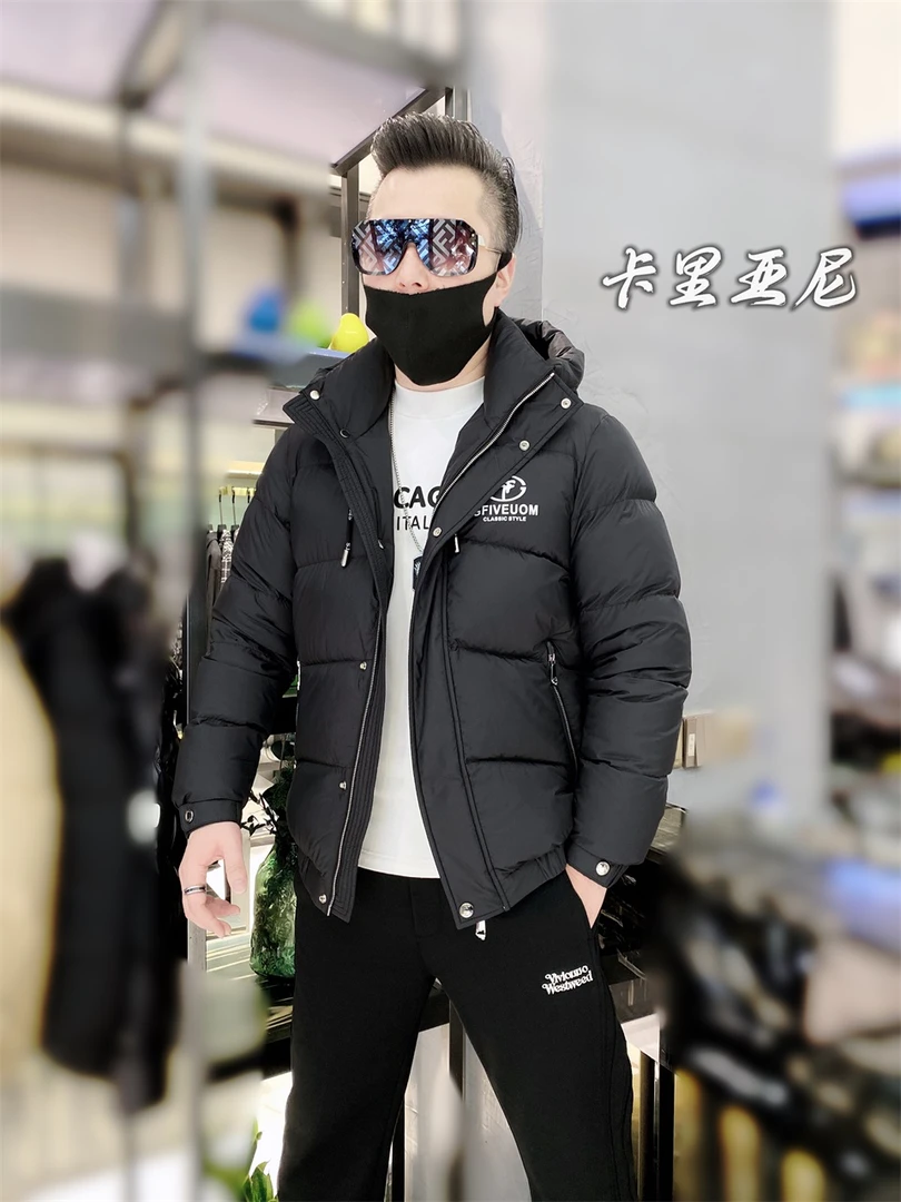 【陈先生】羽绒服冬季保暖短款加厚秋冬男款休闲连帽潮流情侣时尚