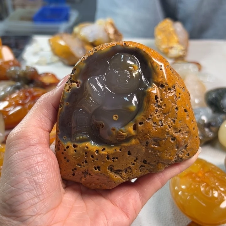 玛瑙/玉髓吊坠(不含链)未镶嵌