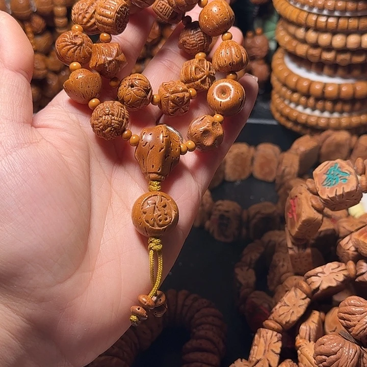 桃核手串多宝手持