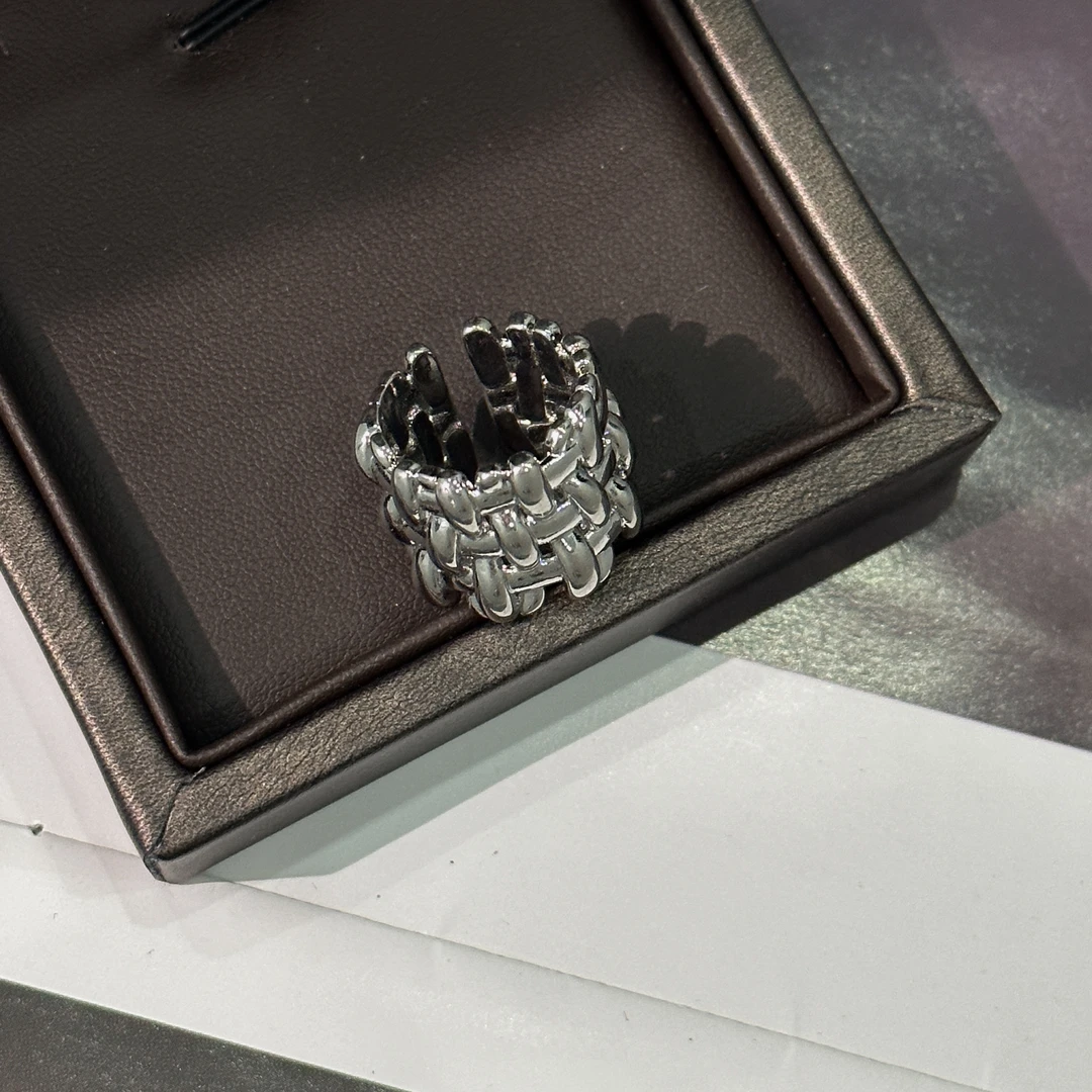 铜合金戒指 【云上之地】丝带编织戒指