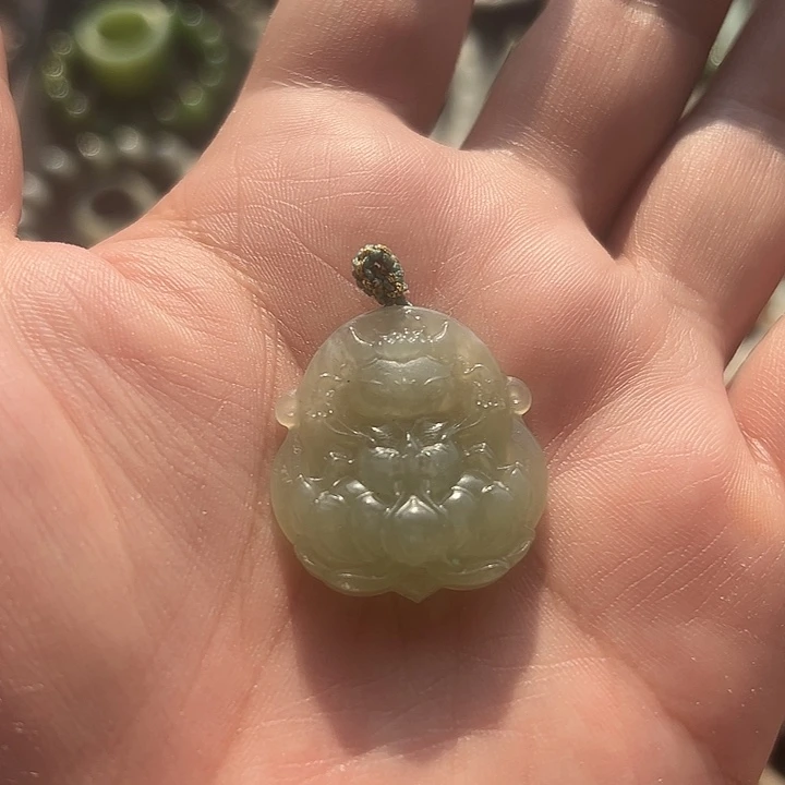 和田玉（糖玉）未镶嵌颈饰