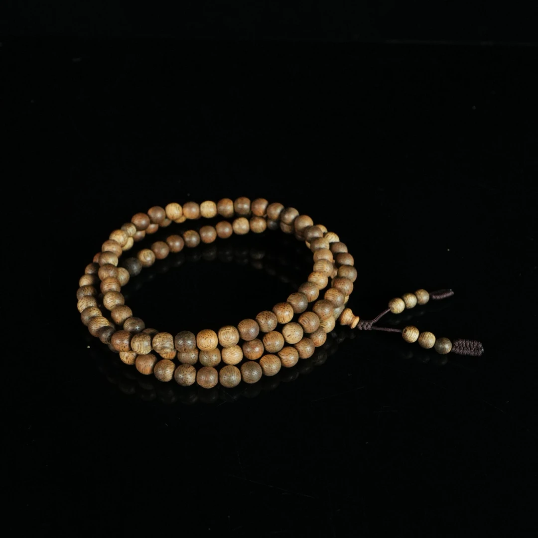 9867 沙特回流沉香佛珠 0.68cm 10.54g