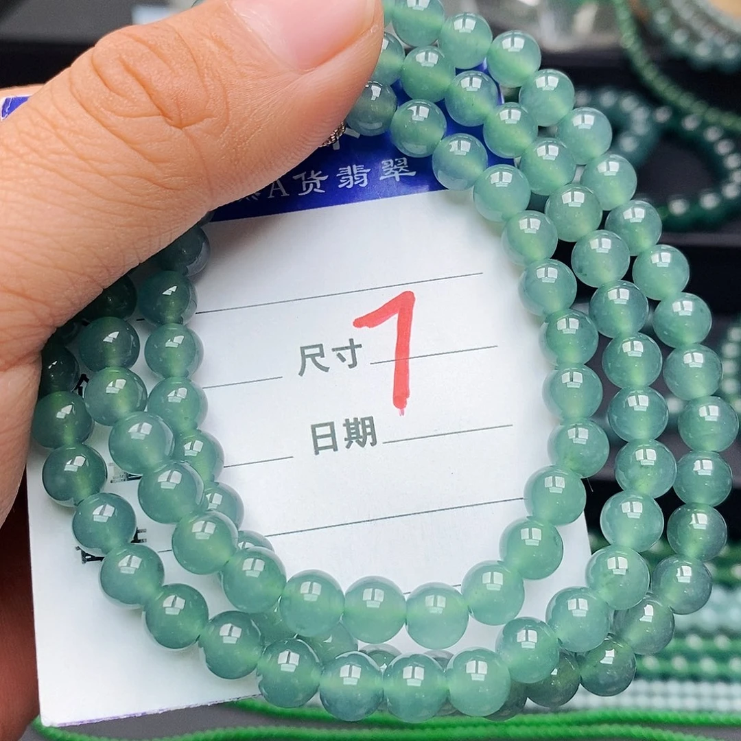 翡翠未镶嵌手链翡翠