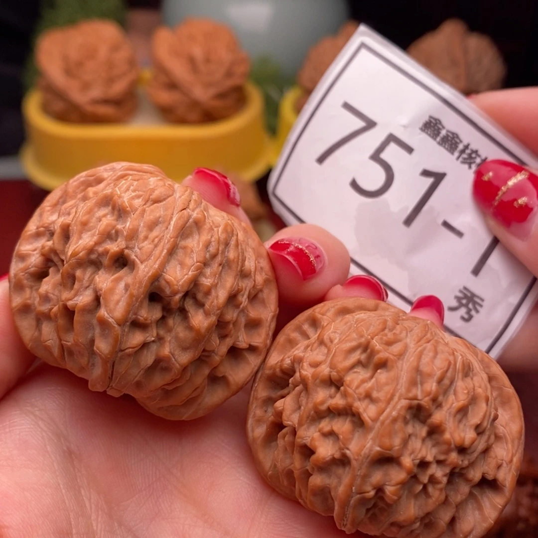 把件桃核正磨42……