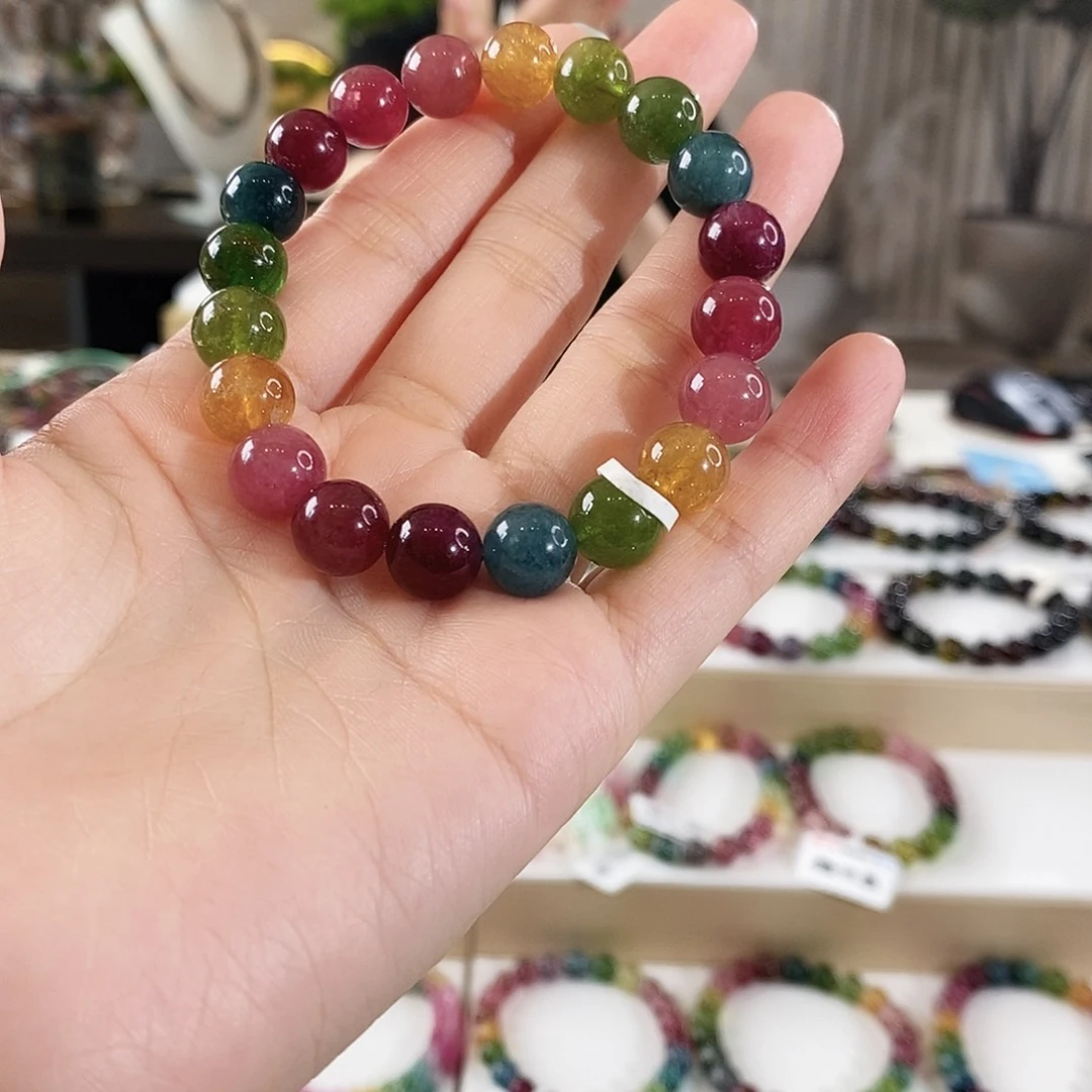 手串未镶嵌碧玺G2478单圈颜色微差