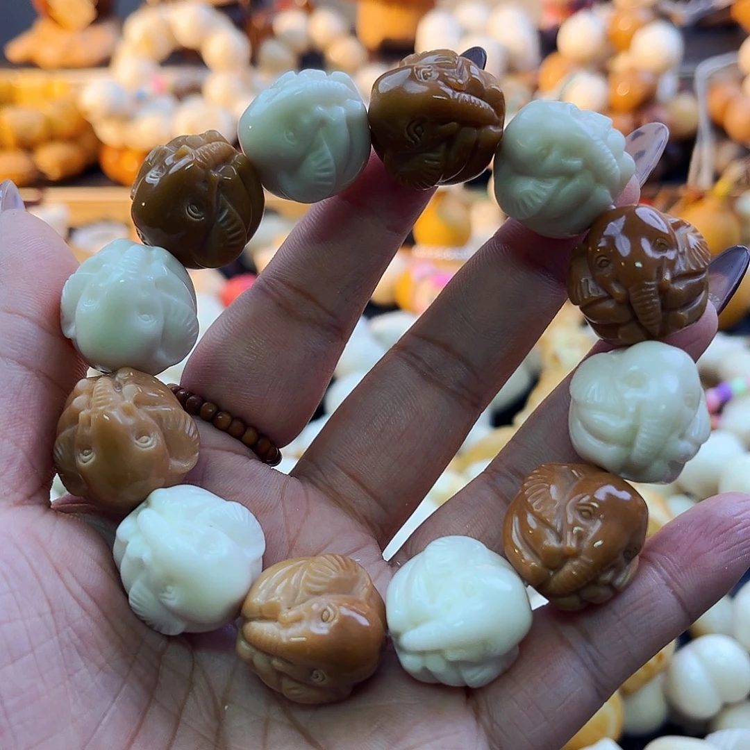 手串菩提根/象牙果小象