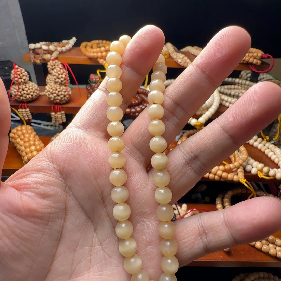 龙脊菩提吊坠玉华圆珠卡8