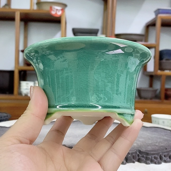 紫砂花盆瑕疵6.5-12。。。