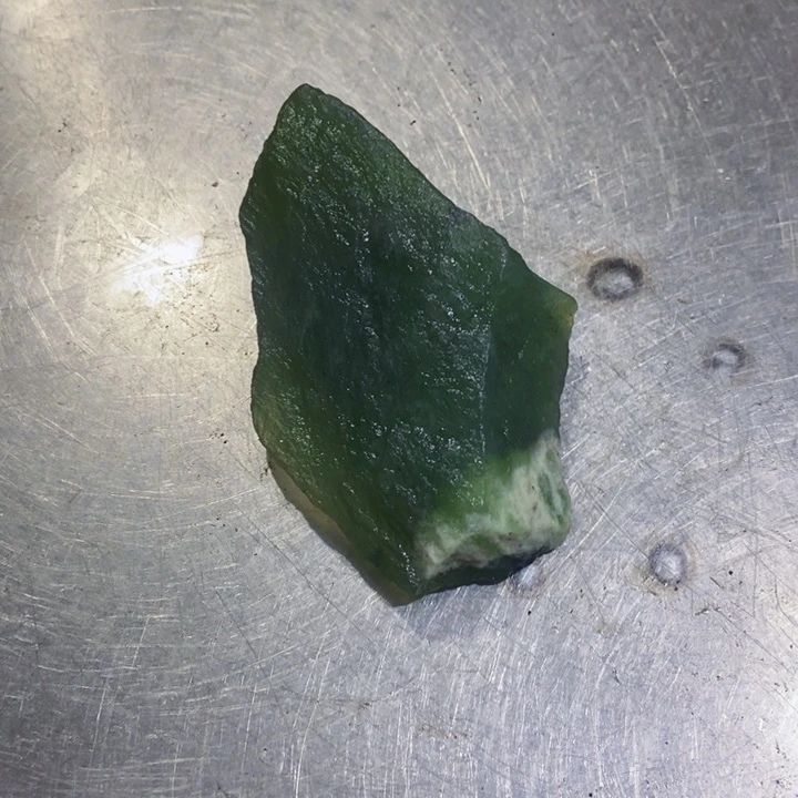 蛇纹石玉原石未镶嵌张****好