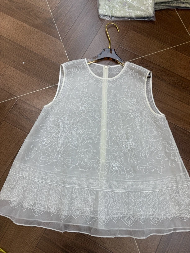 林杠杠春夏新品/重工串珠马夹