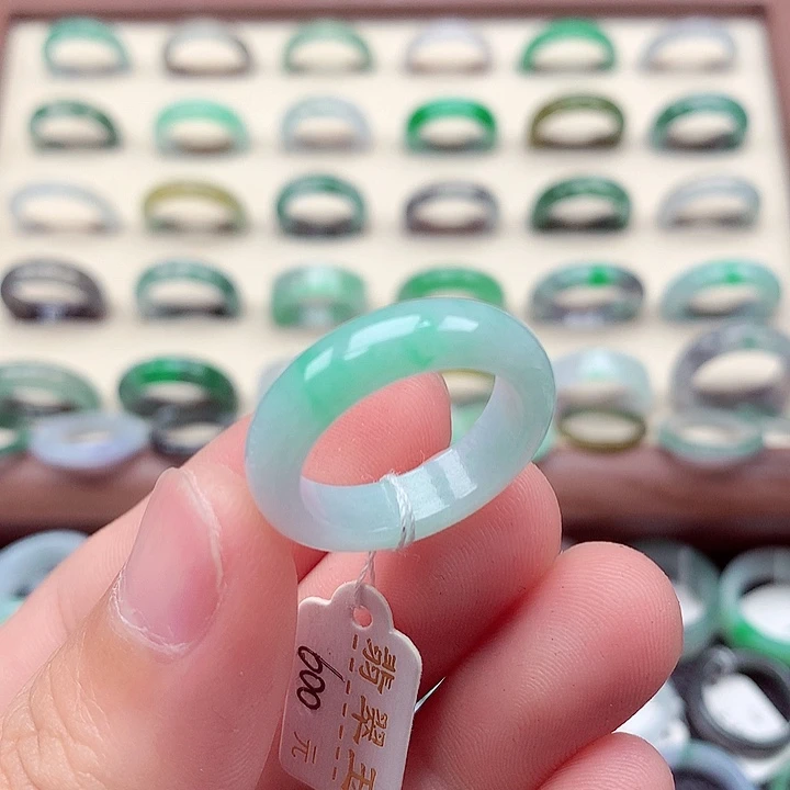 翡翠戒指未镶嵌17号