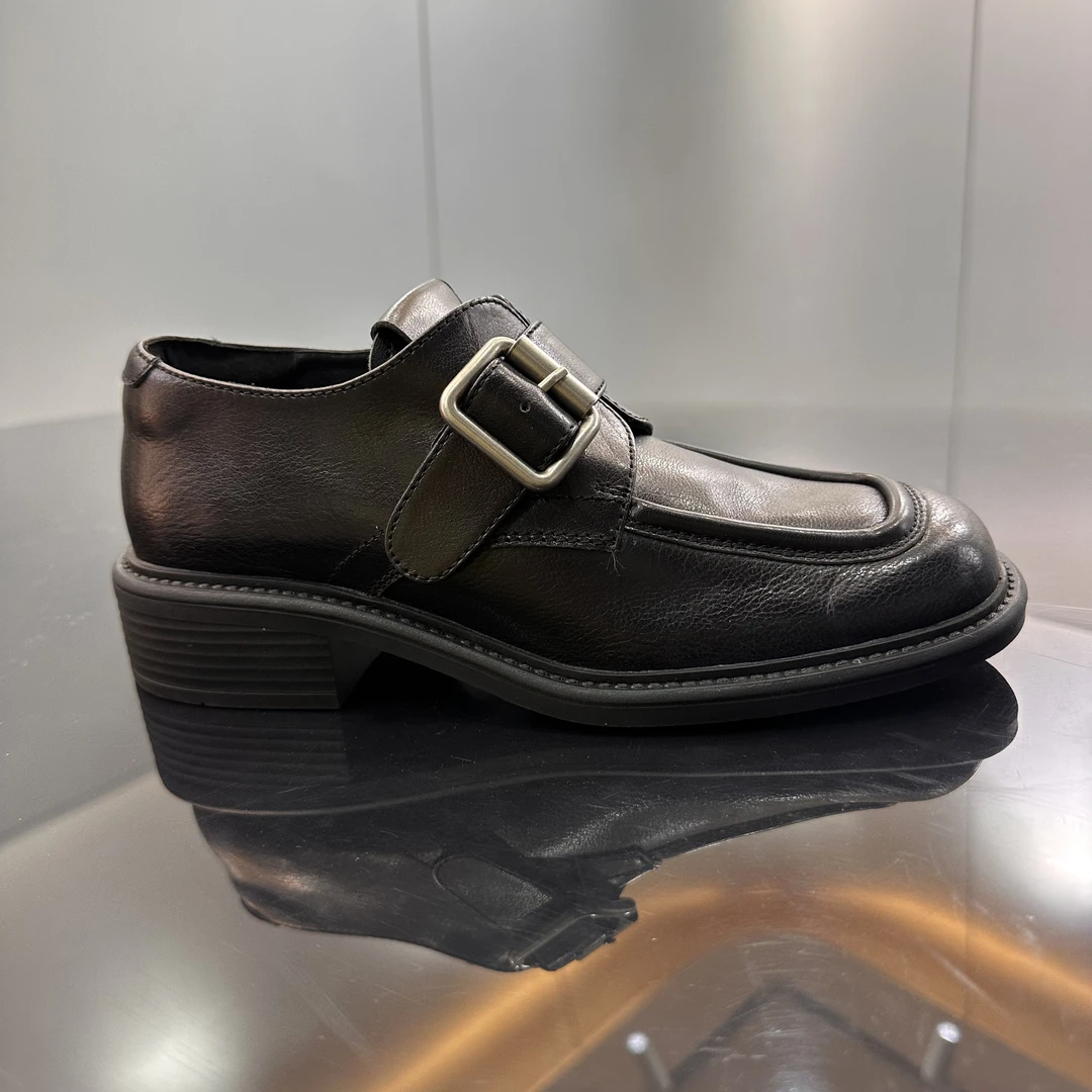 2025新款早春时尚百搭厚底英伦风小皮鞋GD-250212