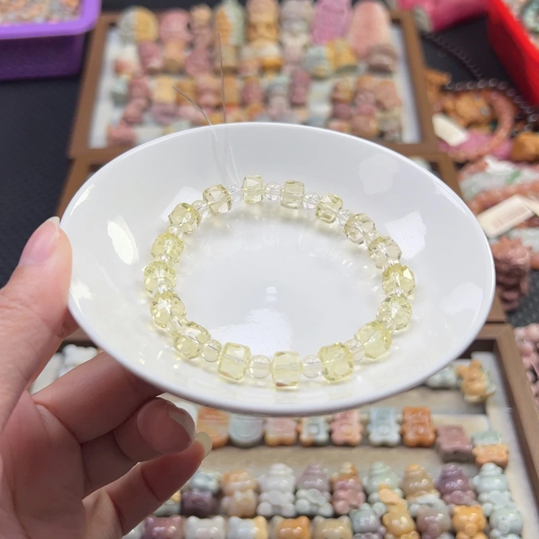 珠宝半成品水晶未镶嵌