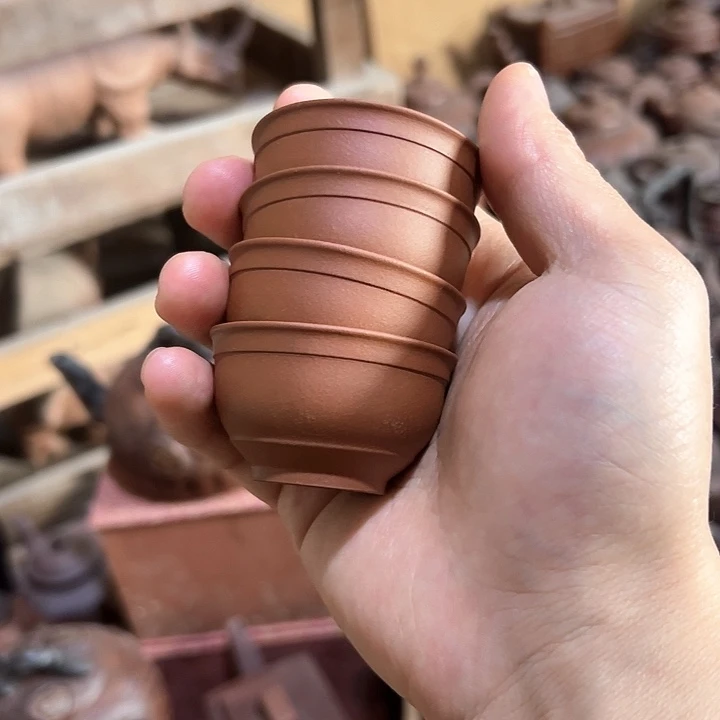 紫砂茶壶原矿紫砂杯