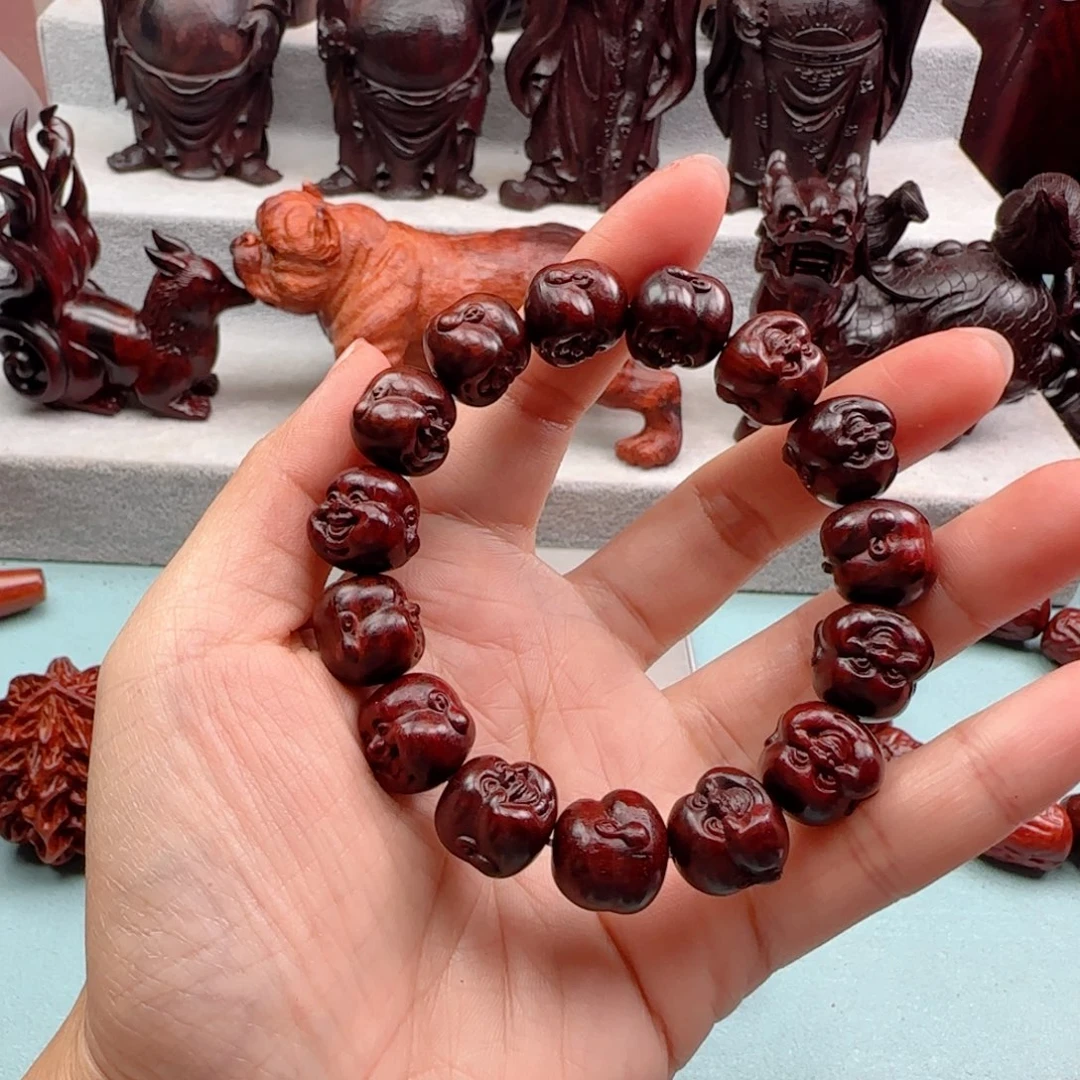 小叶紫檀手串/手链孙*锋弥勒