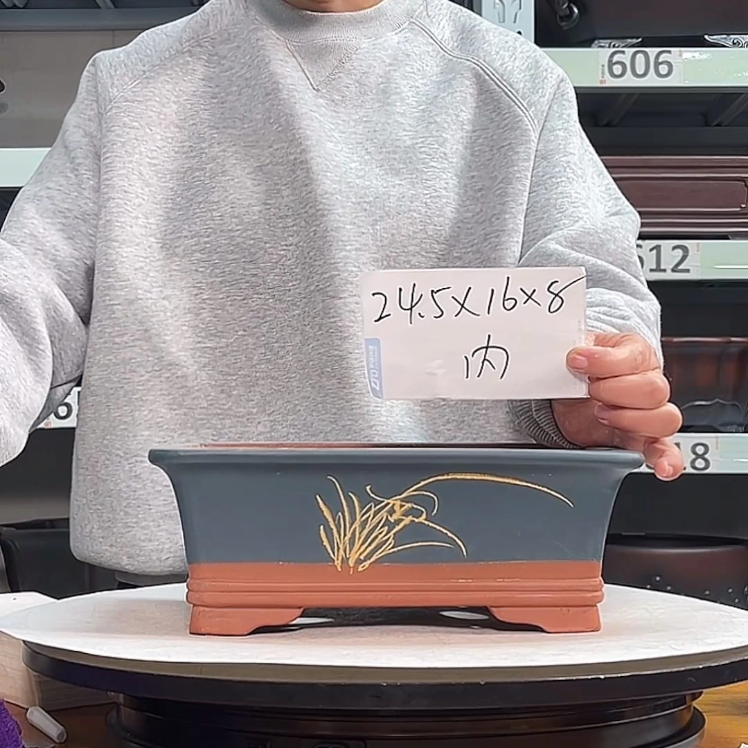 花盆紫砂宜兴紫砂3号