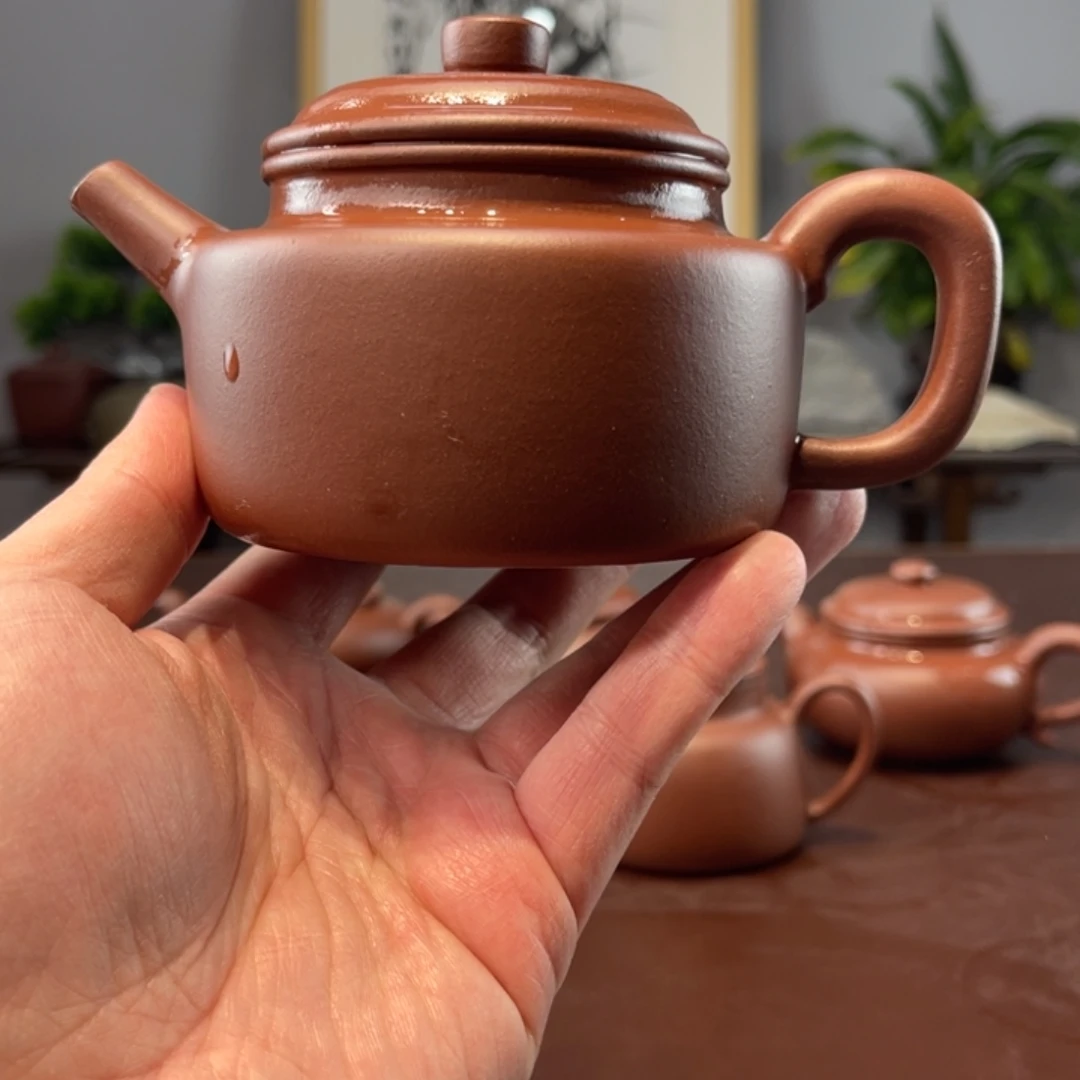 。***1紫砂茶壶半手紫泥