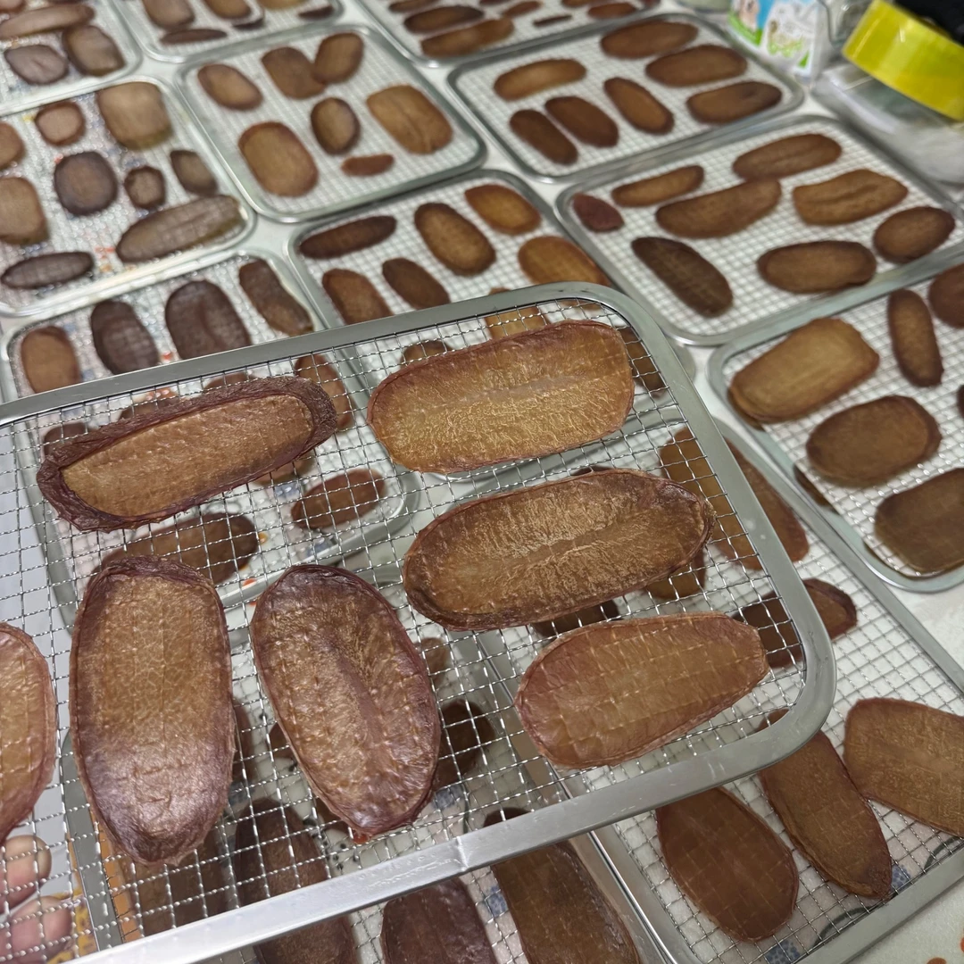 自制烘干猪蛋蛋 猫狗通用零食 0添加0诱食剂