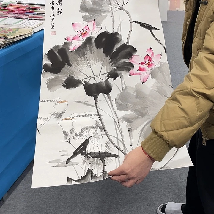 国画今天早上国画作品欣赏