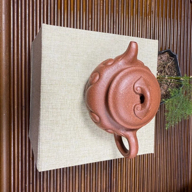 〖小如意仿古〗原矿无添加红降坡半手工如意仿古160cc