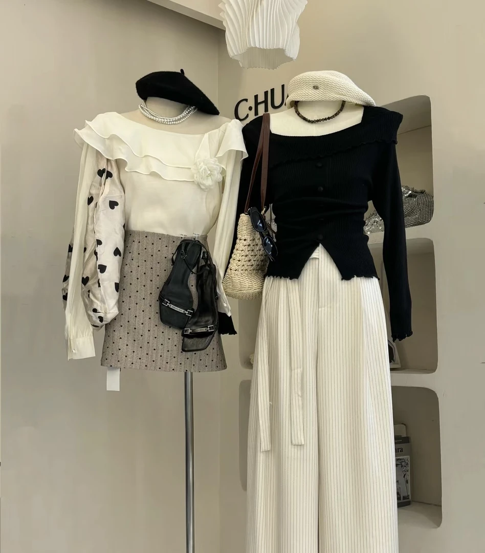 【601-800 】羊习习自营 网红雪纺上衣时尚韩版ins休闲