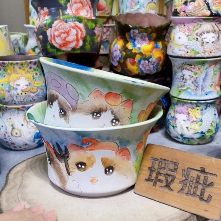 景德镇艺术手绘作品