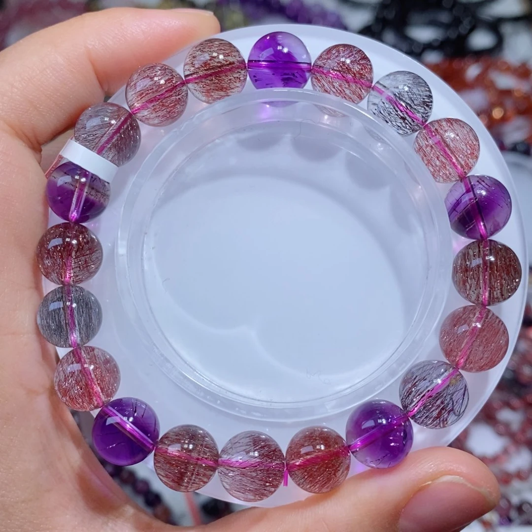 水晶手链未镶嵌超七