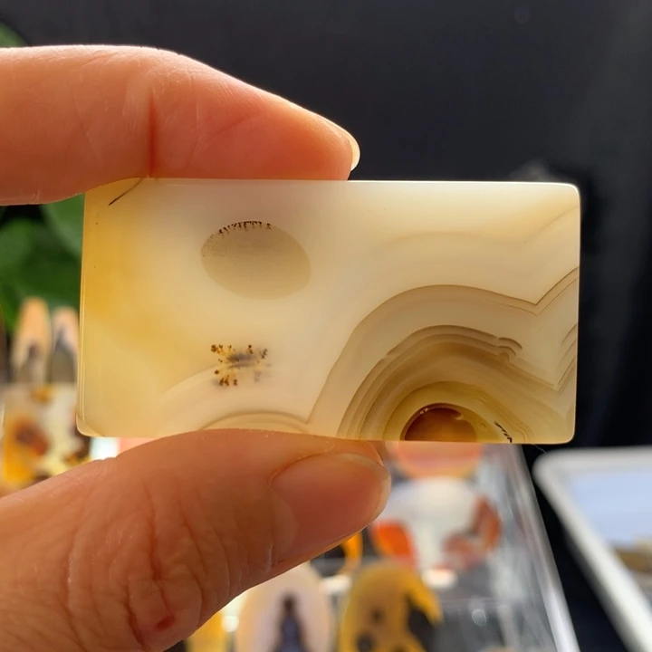 玛瑙/玉髓颈饰未镶嵌201