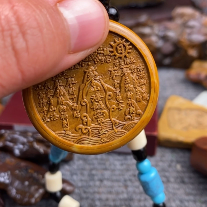 【闪购商品】原石雕刻手把件