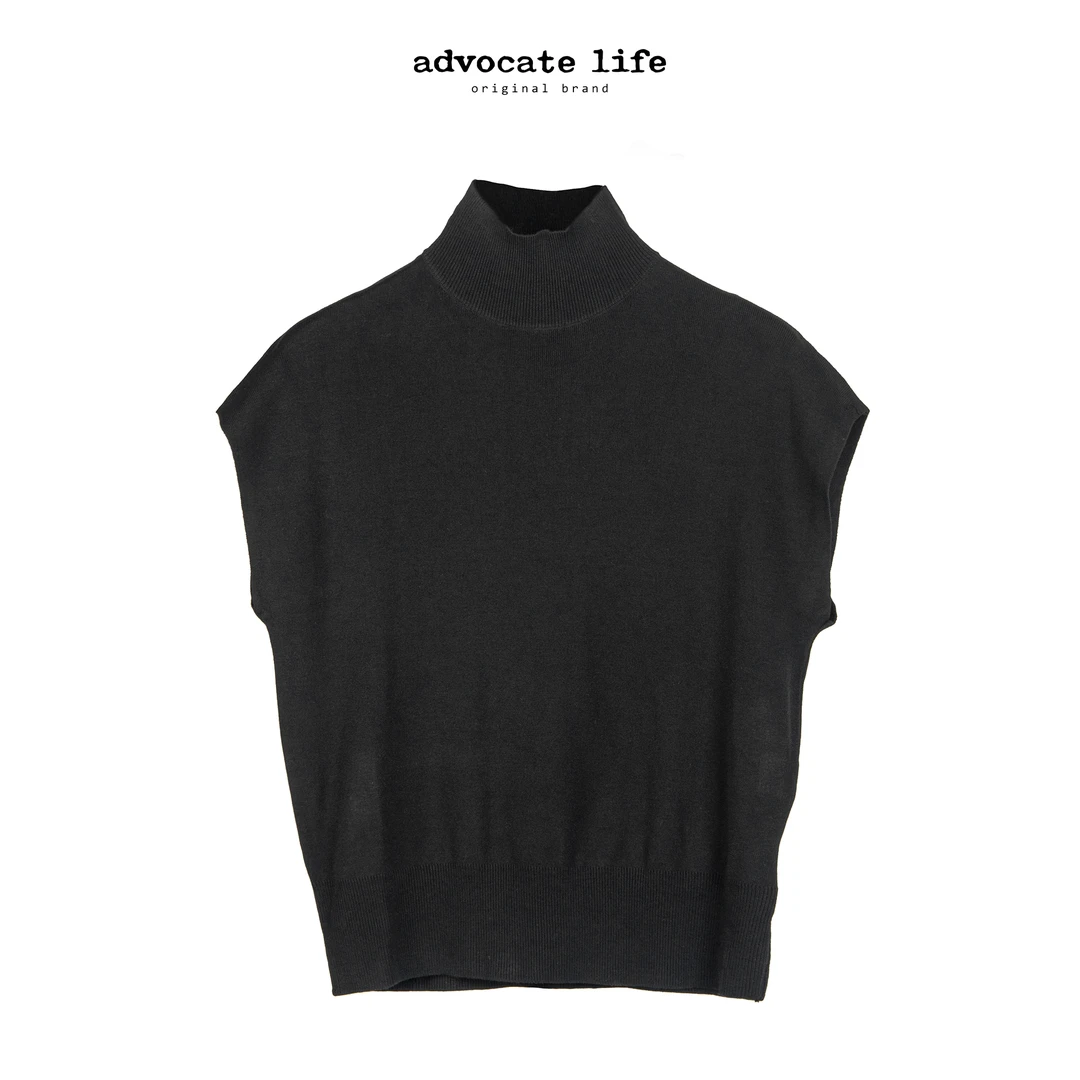 Advocatelife2025新款修身纯色百搭气质时尚女士无袖上衣JQ112330