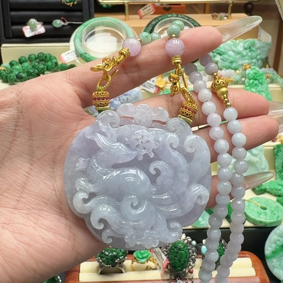 翡翠未镶嵌颈饰翡翠吊坠