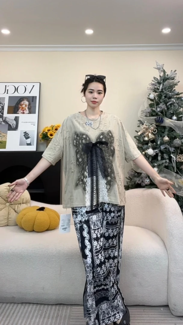 3号【慧慧长裤套装】2025新款韩版设计感夏季显瘦