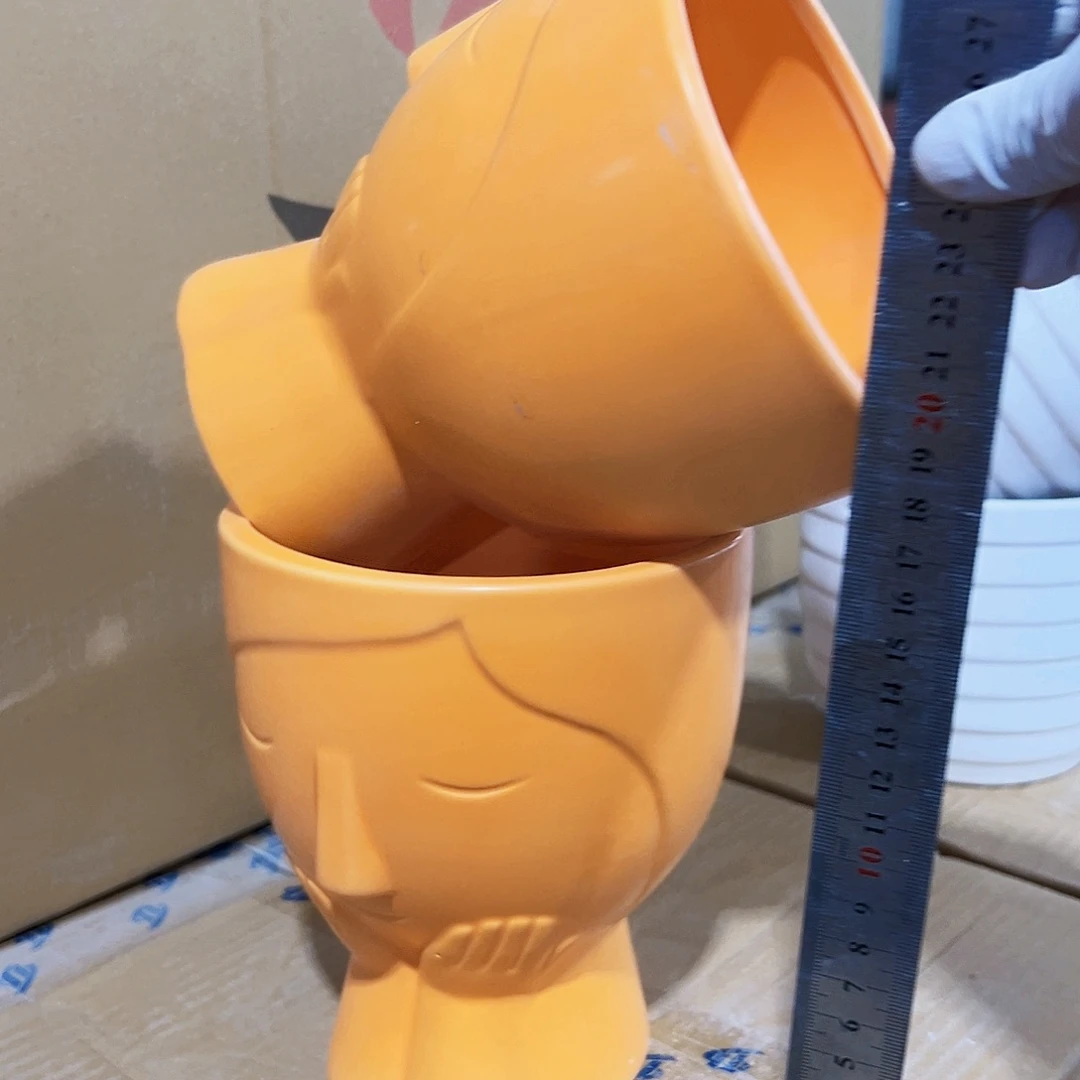 有孔，外贸尾单陶瓷花盆凑单10米包邮