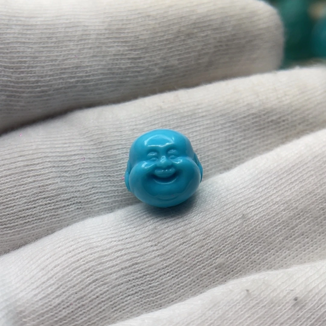 绿松石未镶嵌颈饰卡10.6