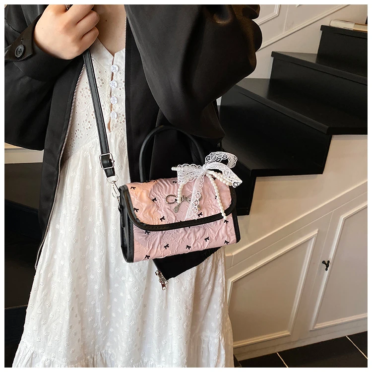 女包新款2025流行百搭手提斜挎包高级感御姐小包秋冬包包小众气质