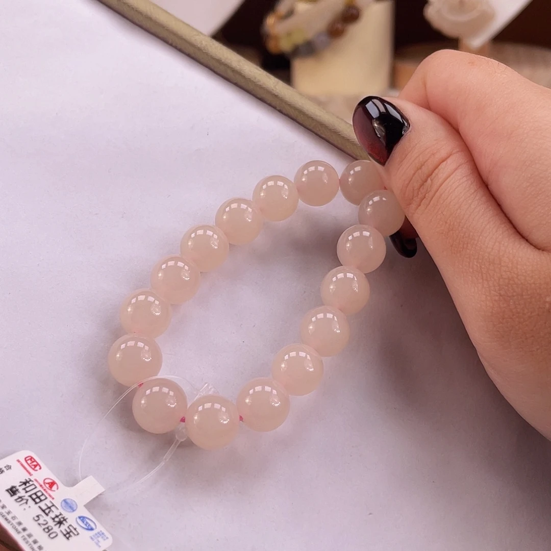 和田玉手串未镶嵌