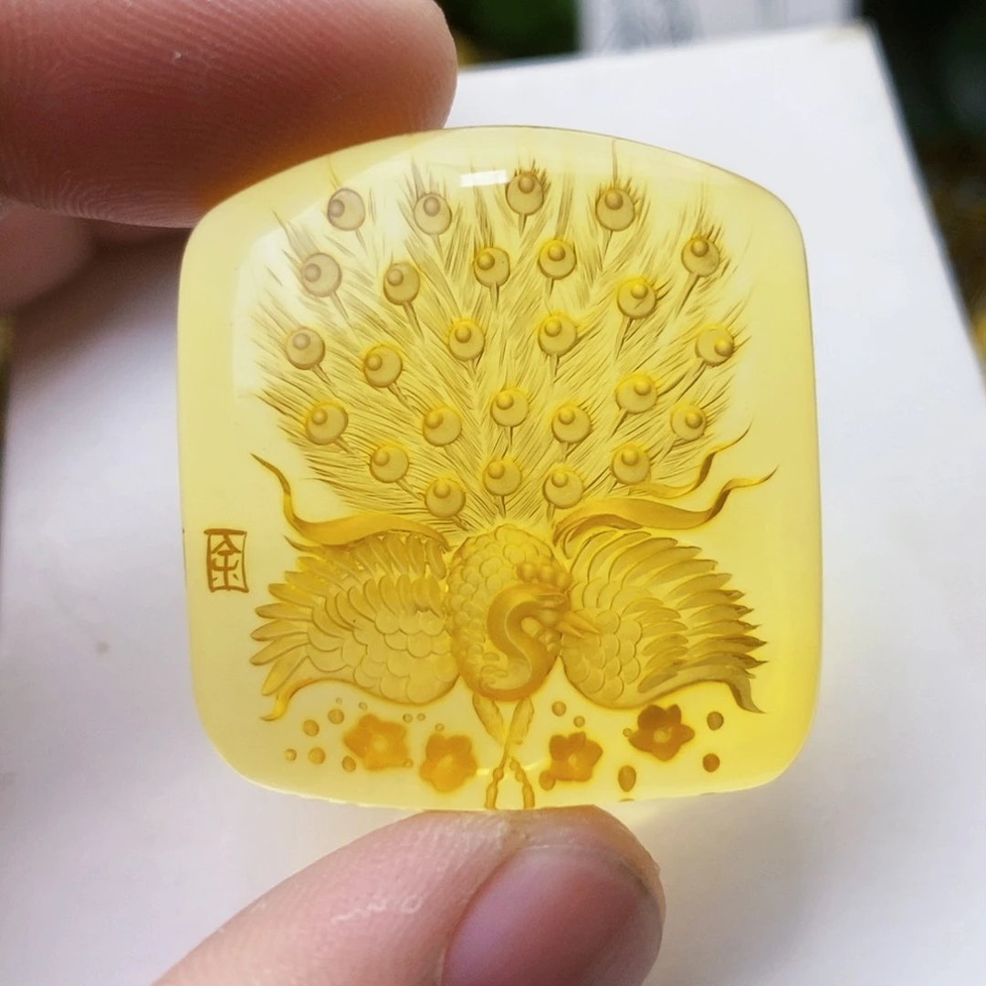 【闪购商品】金珀吊坠(不含链)未镶嵌
