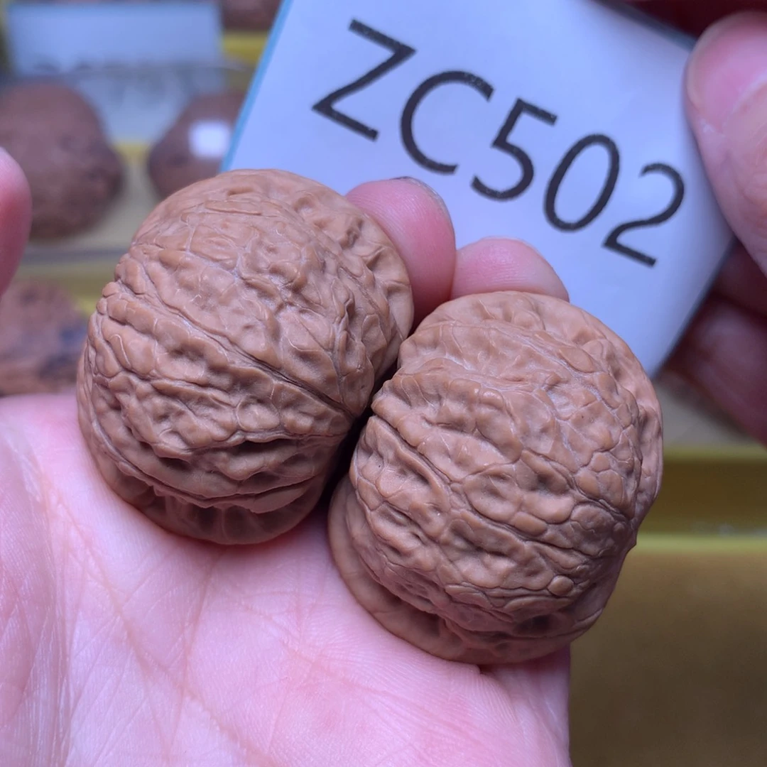 文玩核桃把件肉球乾隆磨37