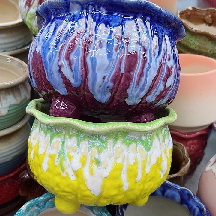 多肉绿植陶瓷花盆