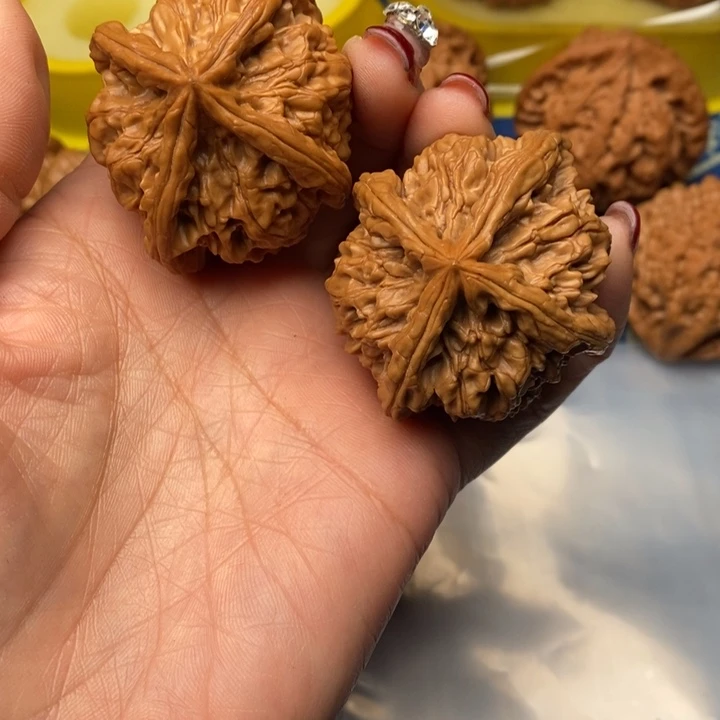 桃核吊坠玉玺四棱 47×43