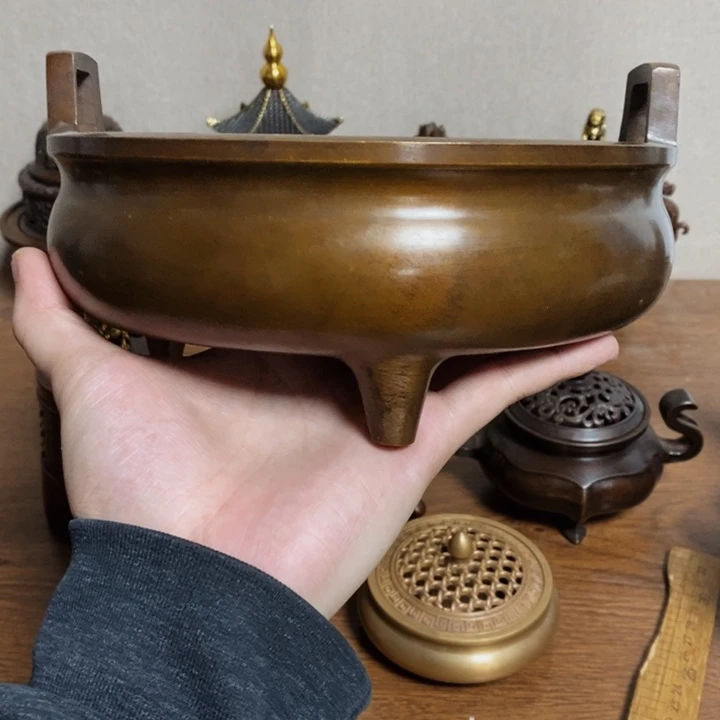 铜盛世铜炉铜器工艺品