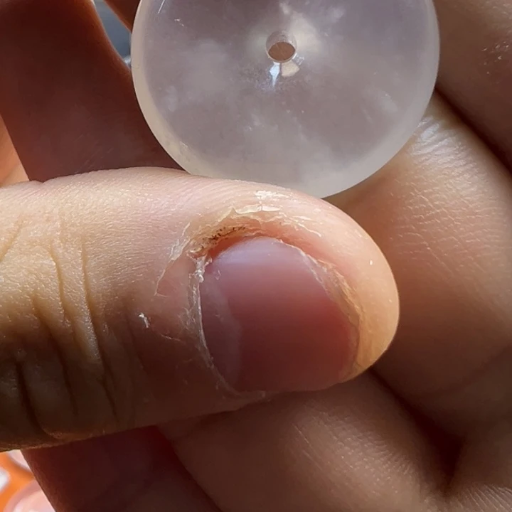 石英质玉未镶嵌吊坠(赠链)