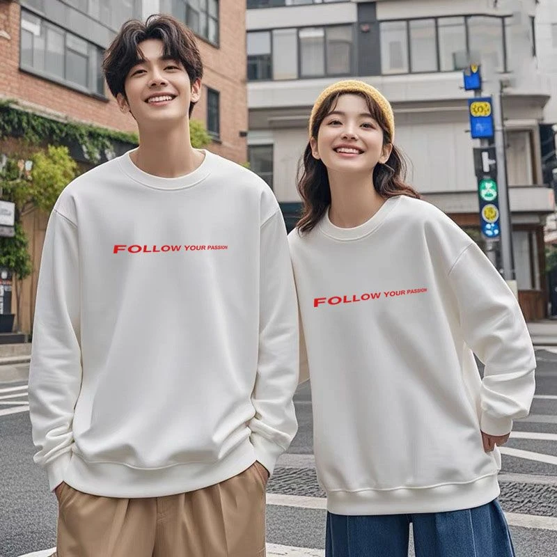 【春秋款】新款男女同款圆领时尚百搭休闲卫衣